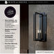 Kent 1 Light 15 inch Black Outdoor Wall Lantern