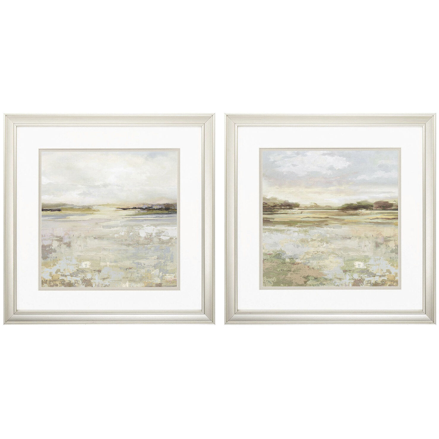 Landscapes Orange and Pink Framed Art, Propac