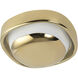 Pebble 8.25 inch Metallic Brass ADA Wall Sconce Wall Light