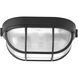 Bulkheads 1 Light 6.31 inch Textured Black Outdoor Flush Mount, Ceiling or Wall