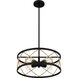 Cedar Park 4 Light 18 inch Matte Black Pendant Ceiling Light