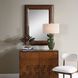 Donovan 43.25 X 31.75 inch Antique Walnut and Antique Gold and Burl Wood Mirror