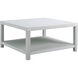 Crystal Bay 36 X 36 inch Pale Blue Coffee Table
