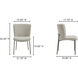 Early Beige Dining Chair, Set Of Two