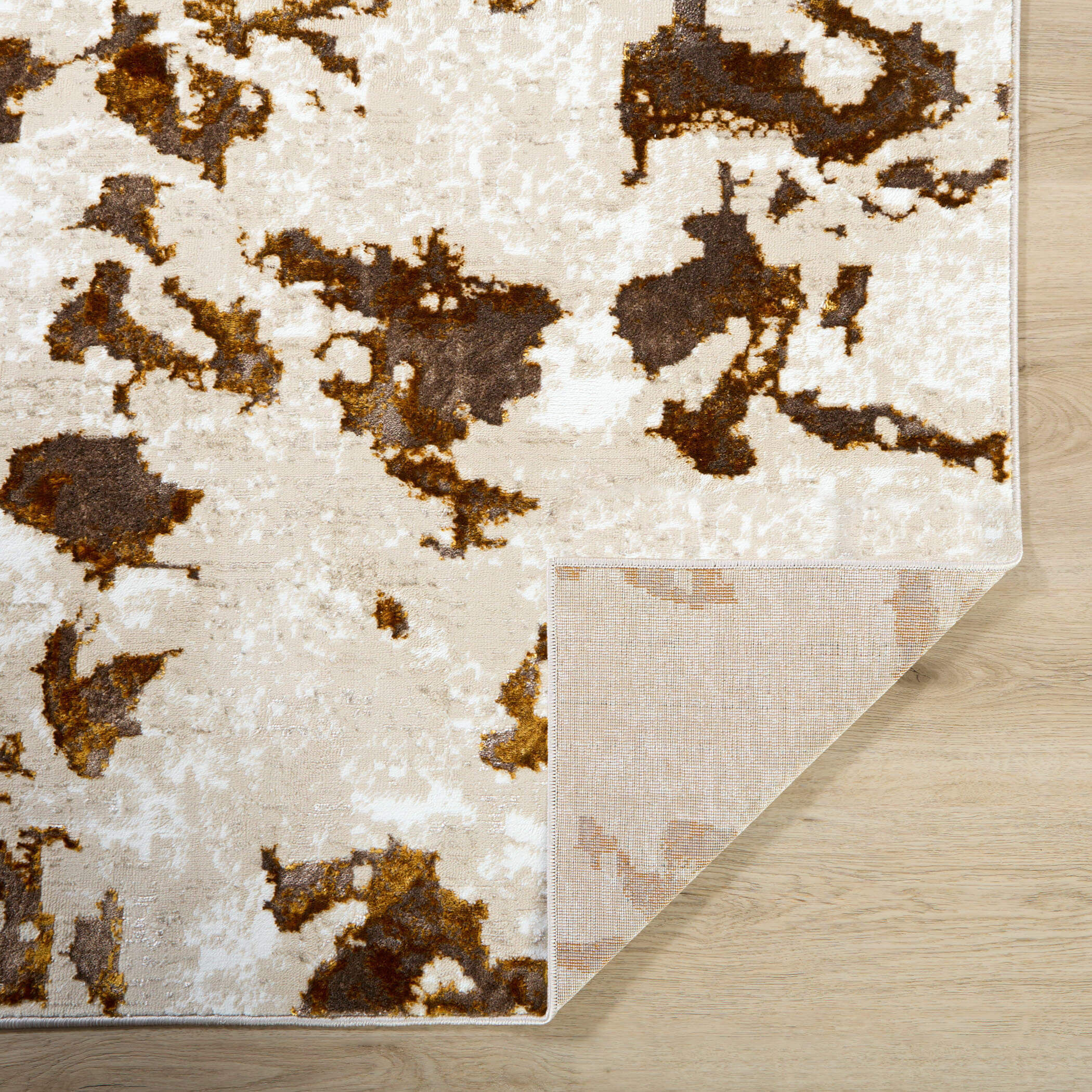 Sibel 158 X 118 inch Gold Rug in 10 x 13