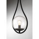 Encino 1 Light 8 inch Matte Black Wall Sconce Wall Light