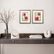 Hibiscus Glow Red and Green Framed Art, Propac