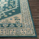 Milas 120 X 96 inch Teal Rug in 8 x 10, Rectangle
