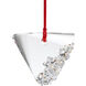 Forever Addesion LED 4 inch Polished Chrome Pendant Ceiling Light in Red Rope, Red Rope