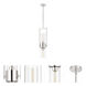 Redmond 2 Light 4.5 inch Chrome Pendant Ceiling Light
