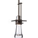 Erlenmeyer 1 Light 4 inch Dark Smoke Mini Pendant Ceiling Light - Open Box