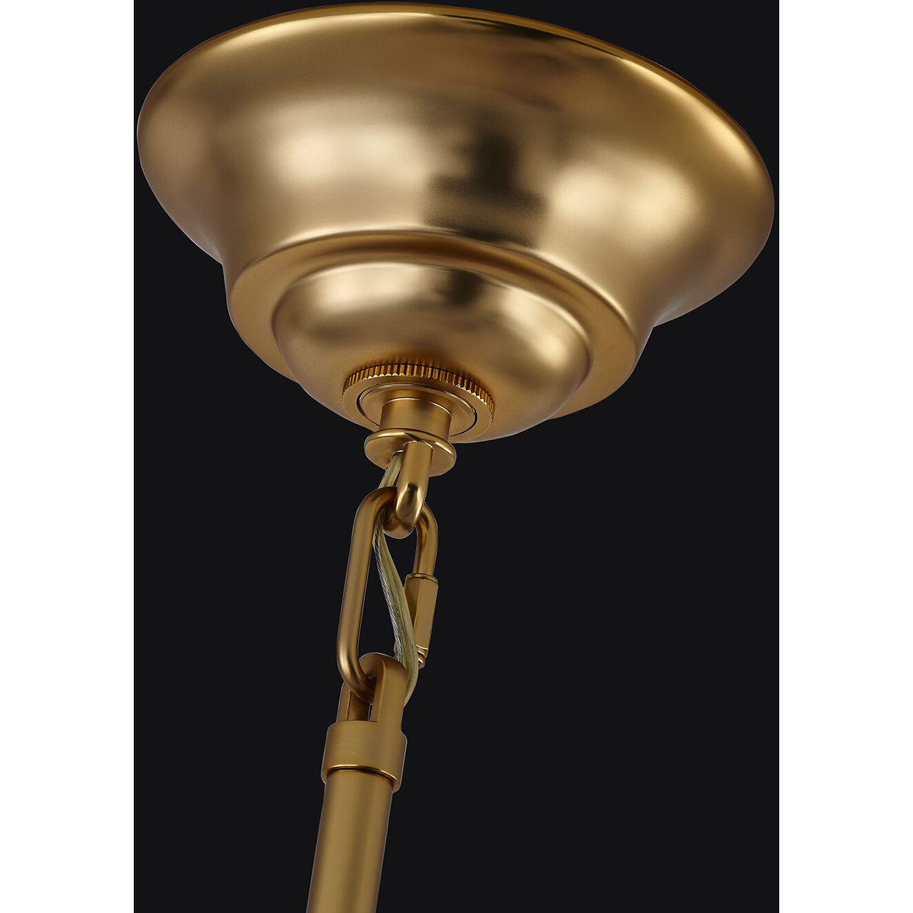 Bella 6 Light 26 inch Antique Brass Pendant Ceiling Light