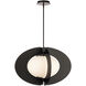 Echelon 1 Light 24 inch Black Pendant Ceiling Light