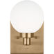 Sean Lavin Clybourn 1 Light 5 inch Satin Brass Bath Vanity Wall Light