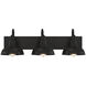 Modern Farmhouse 3 Light 28 inch Oil Rubbed Bronze Vanity Light Wall Light