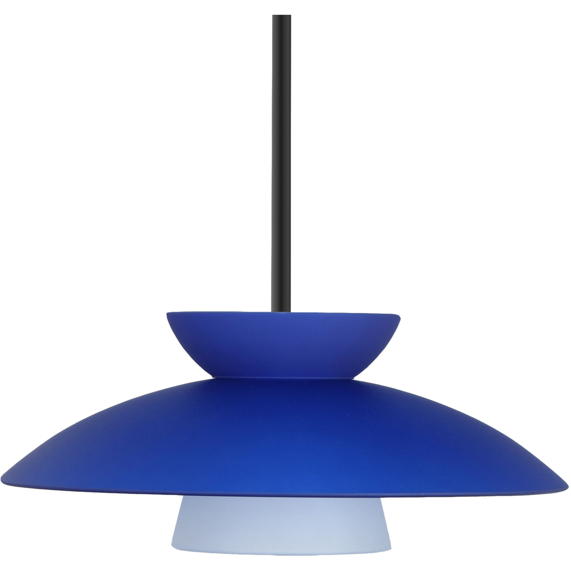 Trilo 15 LED Black Stem Pendant Ceiling Light