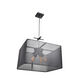 Epic 5 Light 20 inch Black Pendant Ceiling Light