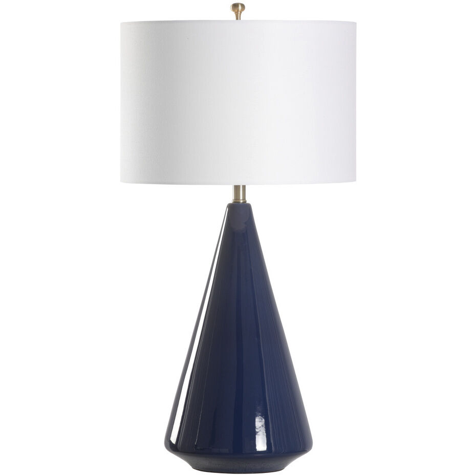 Blueberry 23.5 inch 100.00 watt Blue Table Lamp Portable Light