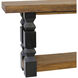 Cameron 63 X 16 inch Brown Mix and Black Wash Console Table