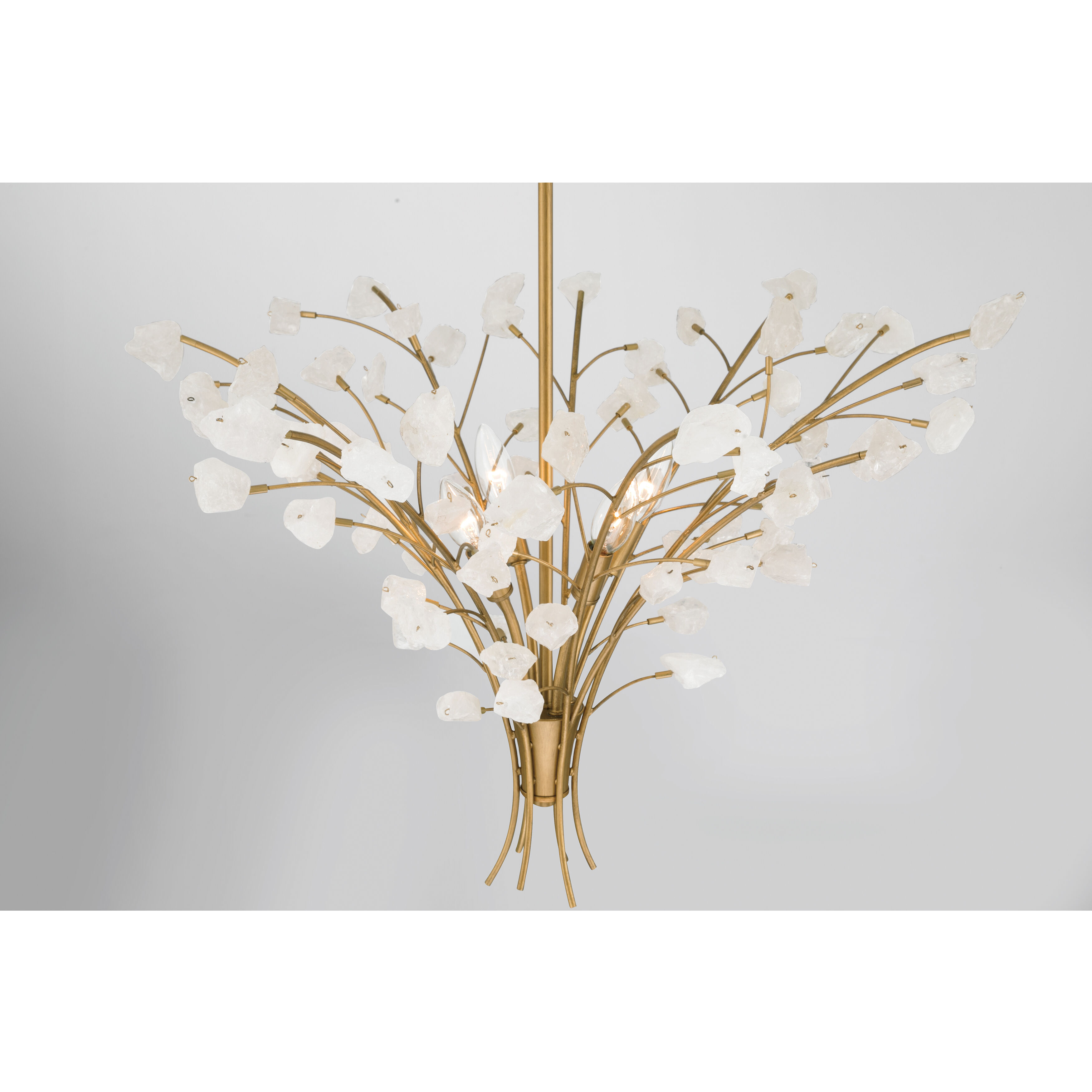Ramus 4 Light 30 inch Painted Legacy Brass Chandelier Ceiling Light