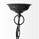 Camila 40 inch Black Chandelier Ceiling Light