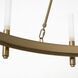 Decamp 47.24 inch Gold Chandelier Ceiling Light
