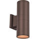 Compact LED 12 inch Bronze Outdoor Pocket Lantern