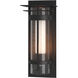 Torch 1 Light 25.9 inch Coastal Black Outdoor Sconce, XL