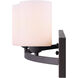 Madison 3 Light 24 inch Oil Rubbed Bronze Vanity Light Wall Light