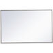 Monet 28 X 28 inch Sliver Wall Mirror in Silver