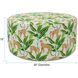 Safari Universal 18 inch Natural Outdoor Ottoman Frame & Cover