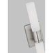 Keaton Bath Vanity Wall Light in Brushed Nickel