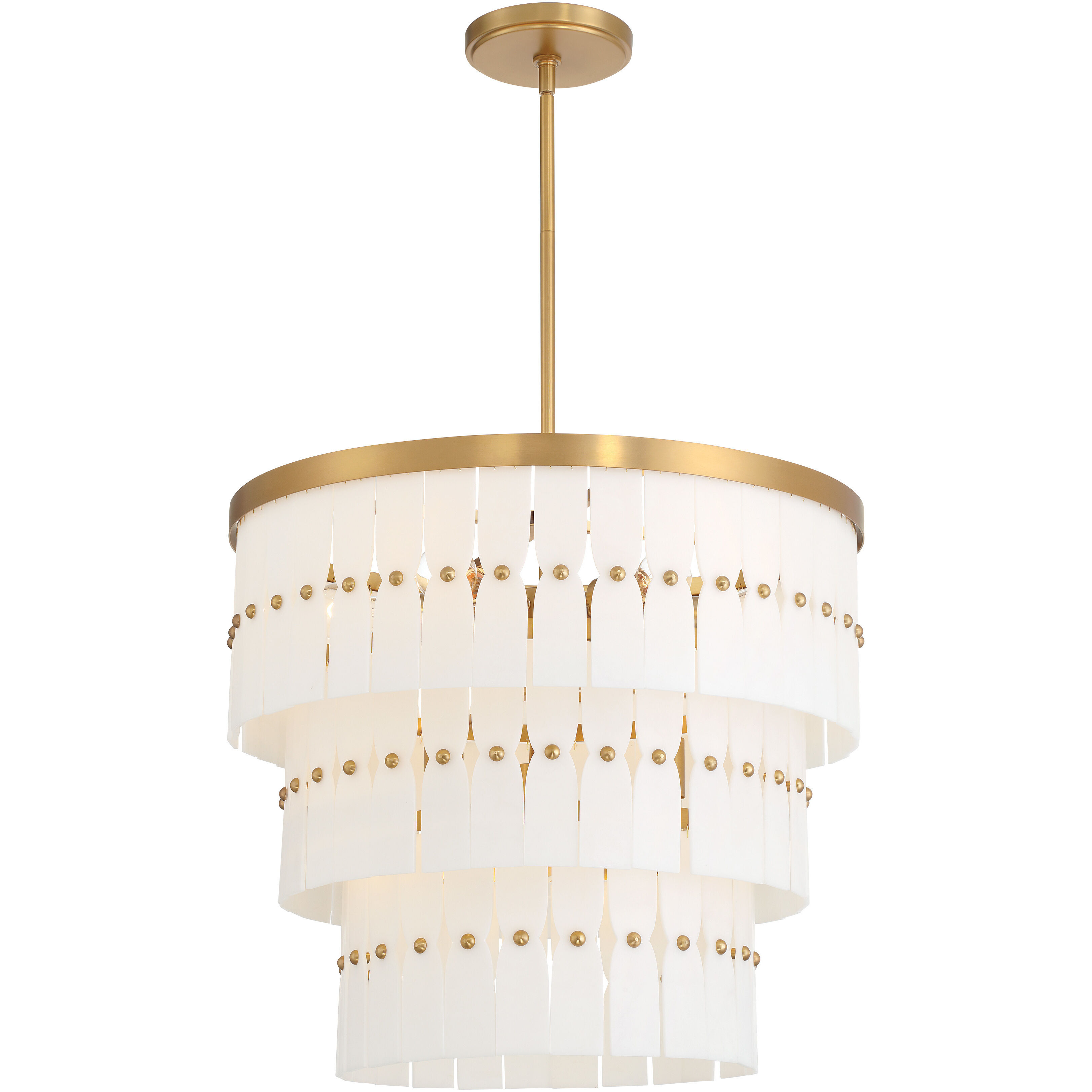 Coronelle 9 Light 26 inch Legacy Brass Pendant Ceiling Light
