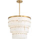 Coronelle 9 Light 26 inch Legacy Brass Pendant Ceiling Light