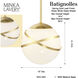 Batignolles 1 Light 10 inch Spring Gold Leaf Mini Pendant Ceiling Light