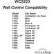 AireControl White Wall Mount Fan Control
