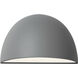 Pathfinder LED 4.5 inch Silver Outdoor Wall Mount