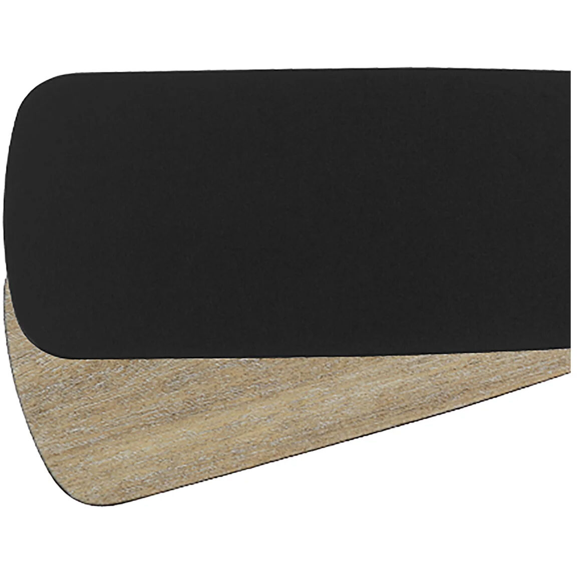 Ovation Matte Black/Weathered Oak each Fan Blades, Set of 5