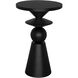 Kate 25.5 X 16 inch Matte Black Side Table