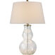 Visual Comfort Signature Collection Chapman & Myers Gourd 30 inch 150.00 watt Clear Glass Table Lamp Portable Light in Linen SL3811CG-L - Open Box