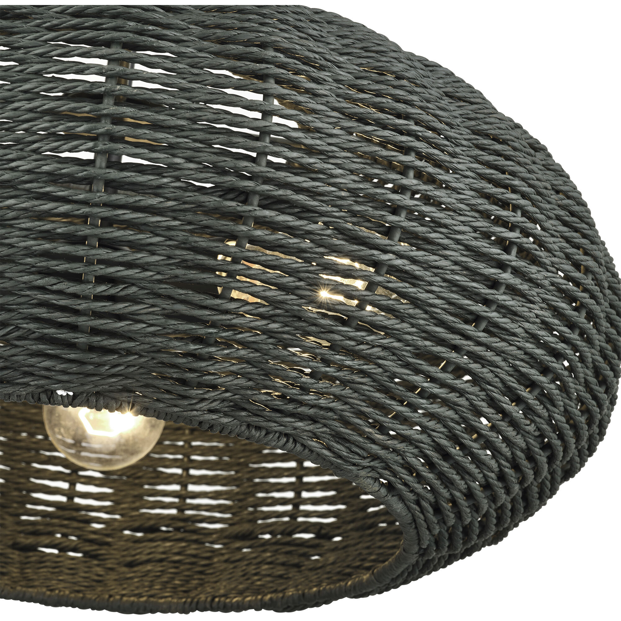 Deluna 3 Light 18 inch Black Pendant Chandelier Ceiling Light