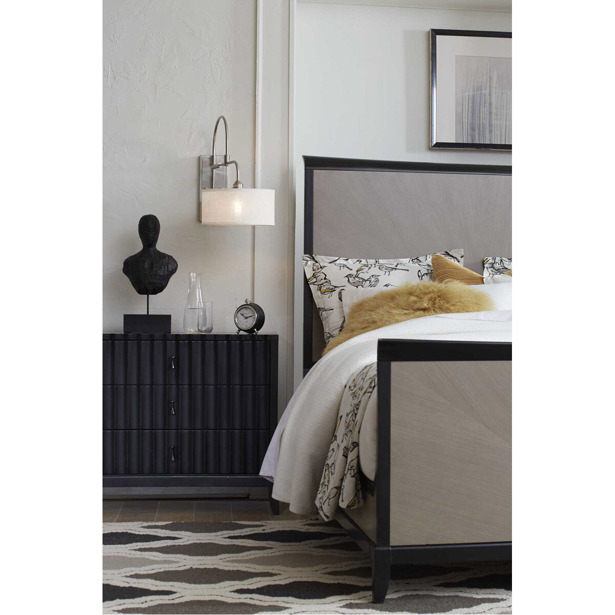 Kempsey 24 inch 75.00 watt Brushed Nickel Swing Arm Wall Bracket Wall Light