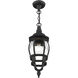 Frontenac 1 Light 18 inch Textured Black Outdoor ADA Wall Lantern