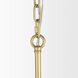Barbara 48.82 inch Gold Chandelier Ceiling Light