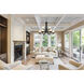 Willow 9 Light 31.25 inch Matte Black Chandelier Ceiling Light