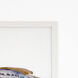 Tropical Paradise Multi and Blue and Orange and White Framed Art, The Studio