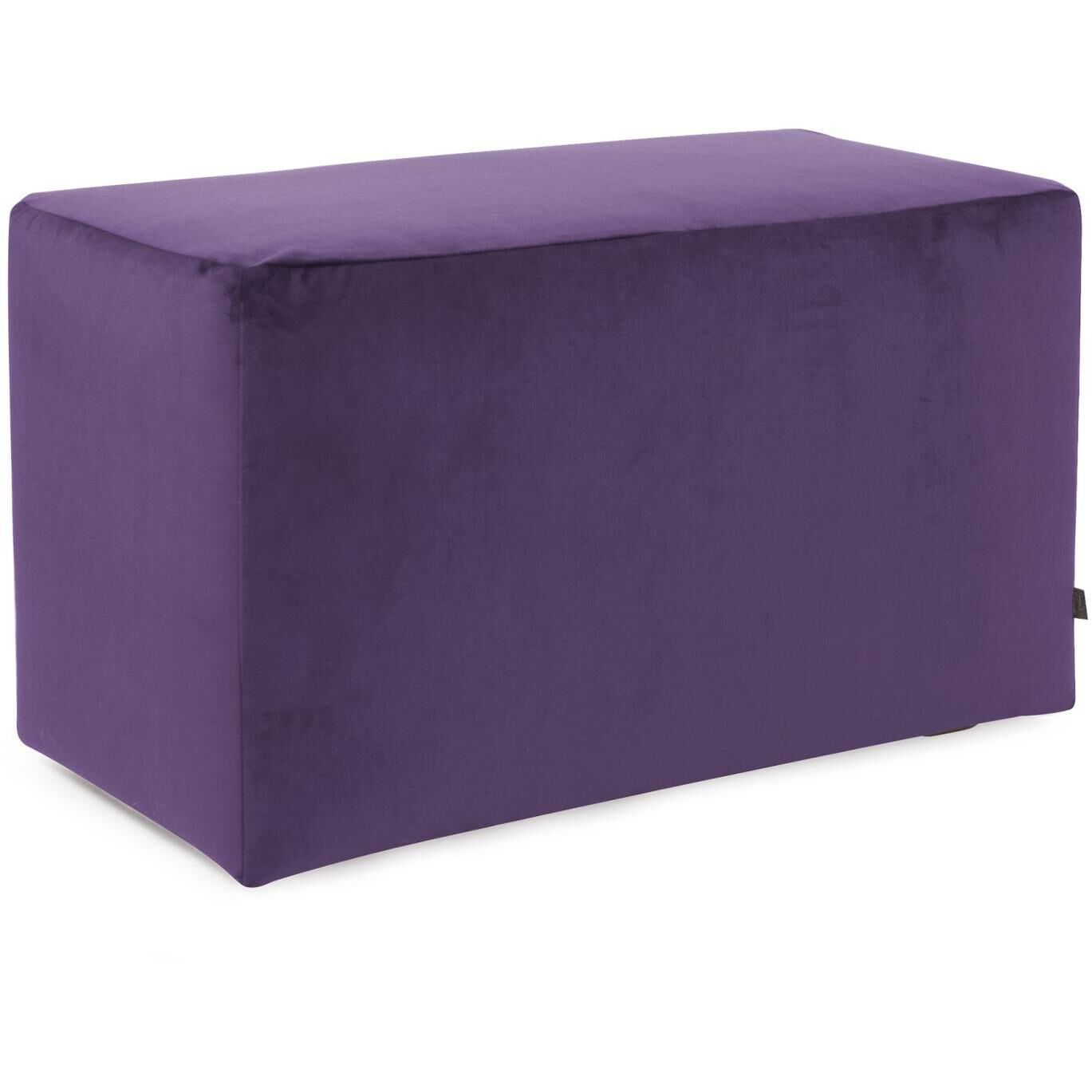 Bella 20 inch Eggplant Purple Ottoman