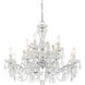 Maria Theresa 12 Light 29 inch Polished Chrome Chandelier Ceiling Light in Clear Hand Cut