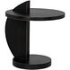 Reed 25 X 22 inch Hand Rubbed Black Side Table