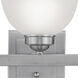 Somerset 3 Light 24.75 inch Brushed Nickel Vanity Sconce Wall Light
